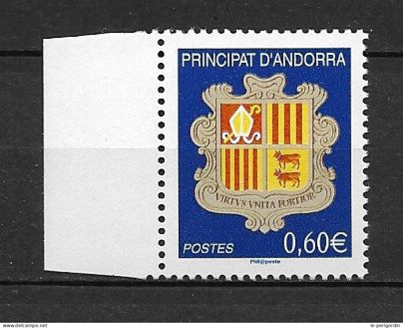 ANDORRE FR ,  No 633 , NEUF , ** , SANS CHARNIERE, TTB . - Unused Stamps