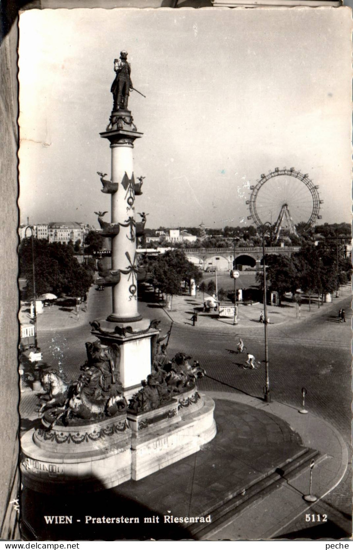 N°121193 -cpsm Wien -praterstern MiT RIESENRAD - Kirchen