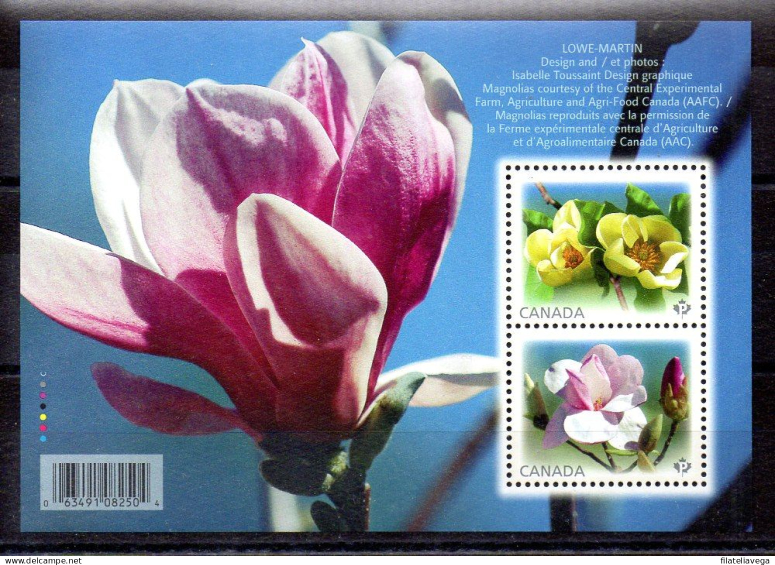 Canadá Minipliego N ºYvert 2821 ** FLORES (FLOWERS) - Unused Stamps