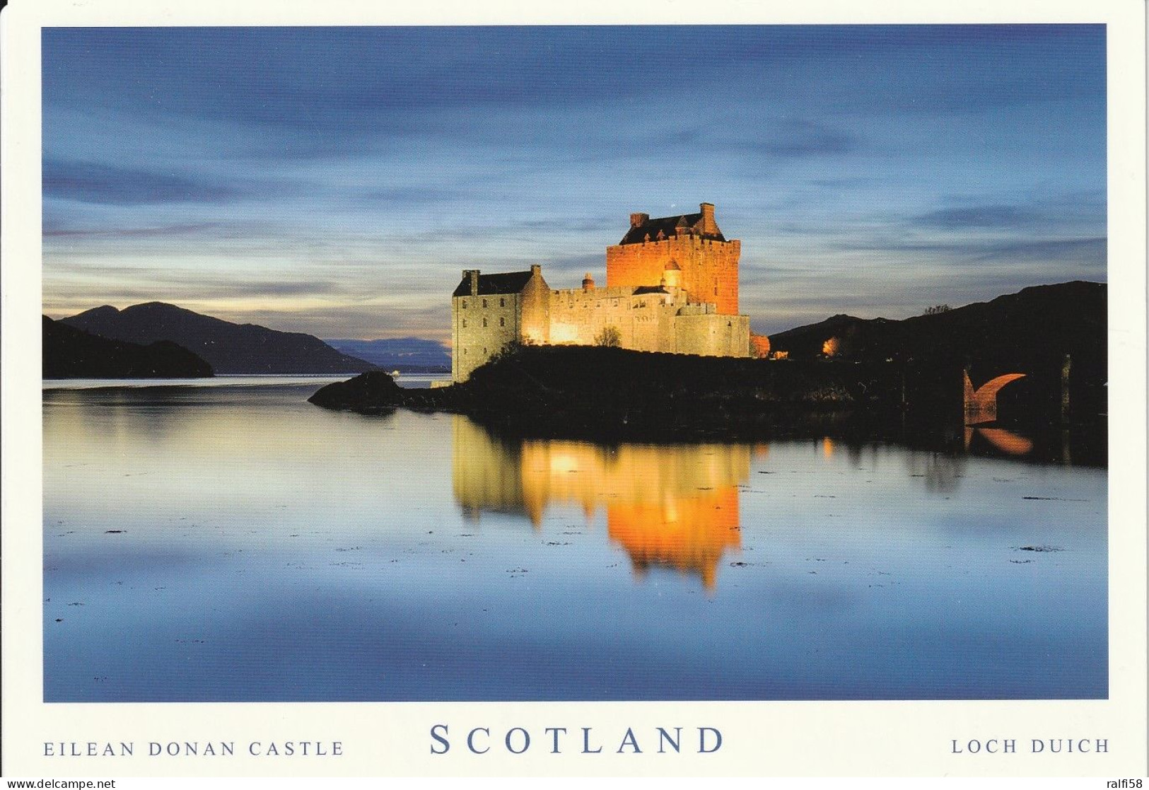 1 AK Schottland *  Eilean Donan Castle Auf Einer Kleinen Insel Im Loch Duich, Erbaut Ab Dem 13. Jahrhundert * - Inverness-shire