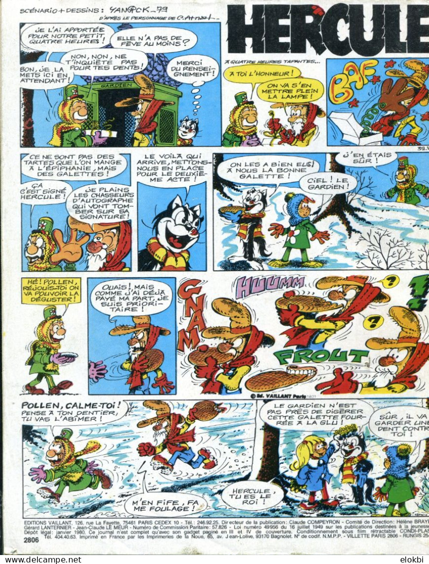 Pif Gadget N°563 De Janvier 1980 - Loup-Noir "La Vallée Heureuse" - Les Robinsons De La Terre "Les évadés De Thula" - - Pif Gadget