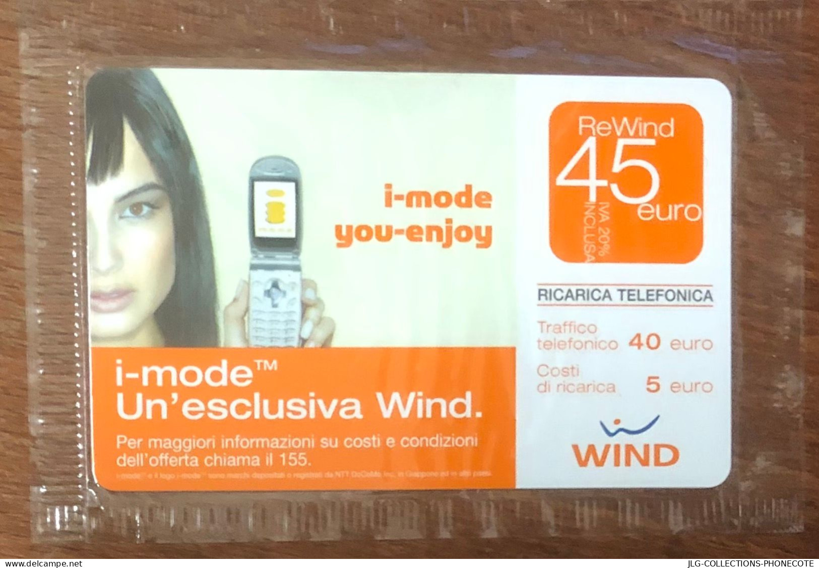 WIND DUMMY SALON CARTES ITALIE ITALIA PREPAID PREPAYÉE PAS TELECARTE PHONECOTE TELEFONKARTE PHONECARD CALLING CARD - Beurskaarten