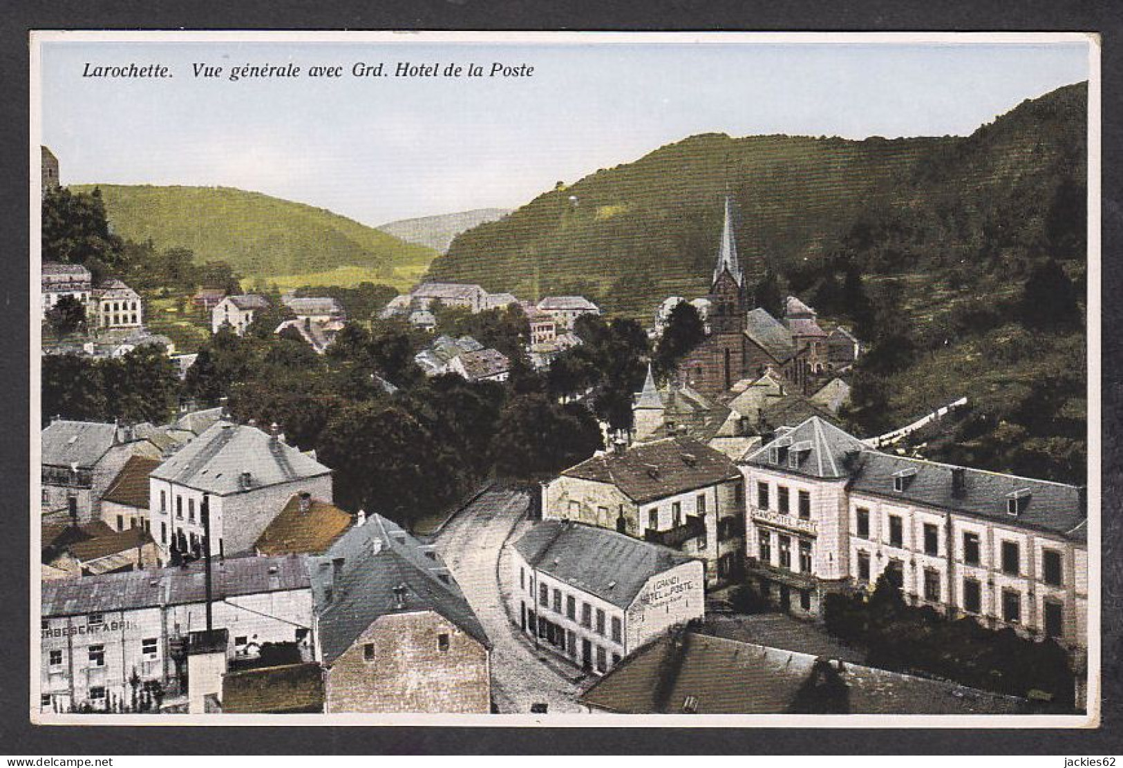 111413/ LAROCHETTE, Vue Générale Avec Grand Hôtel De La Poste - Larochette