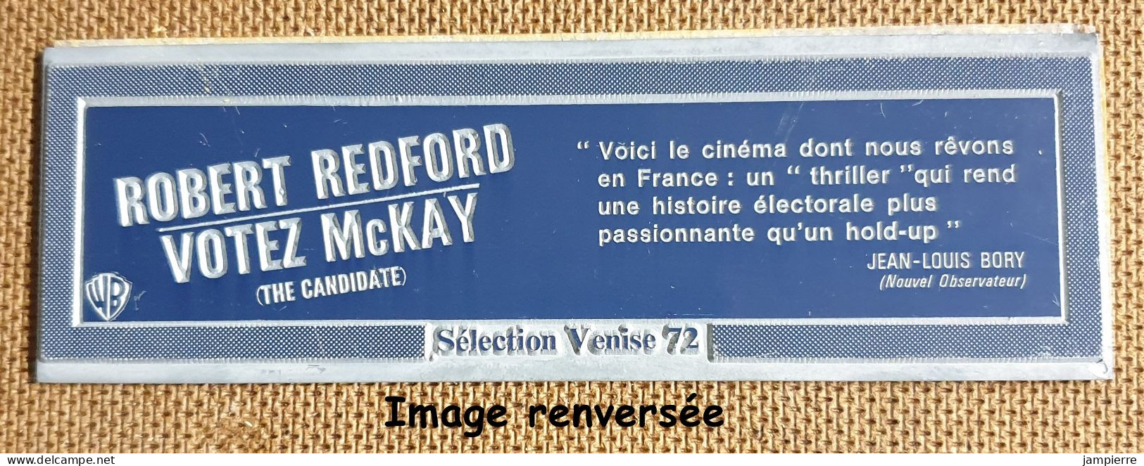 Robert Redford - Votez McKay (The Candidate) Sélection Venise 72 - Plaque D'impression (cinéma) - Other & Unclassified