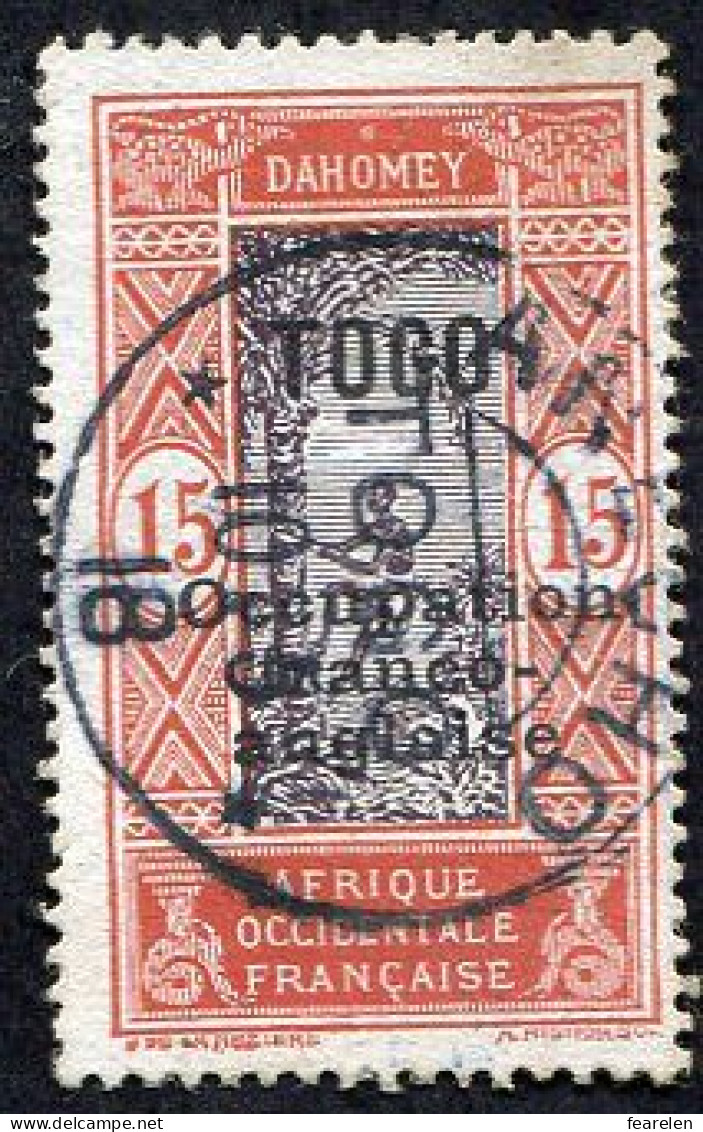 Colonie Française, Togo N°89 Oblitéré, Cachet Exceptionnel - Gebruikt