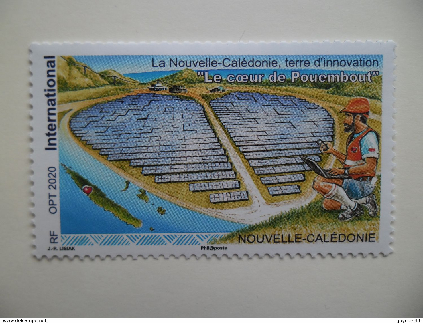 2020 Y/T 1399   " Le Cœur De Pouembout " Neuf*** ( International ) - Unused Stamps