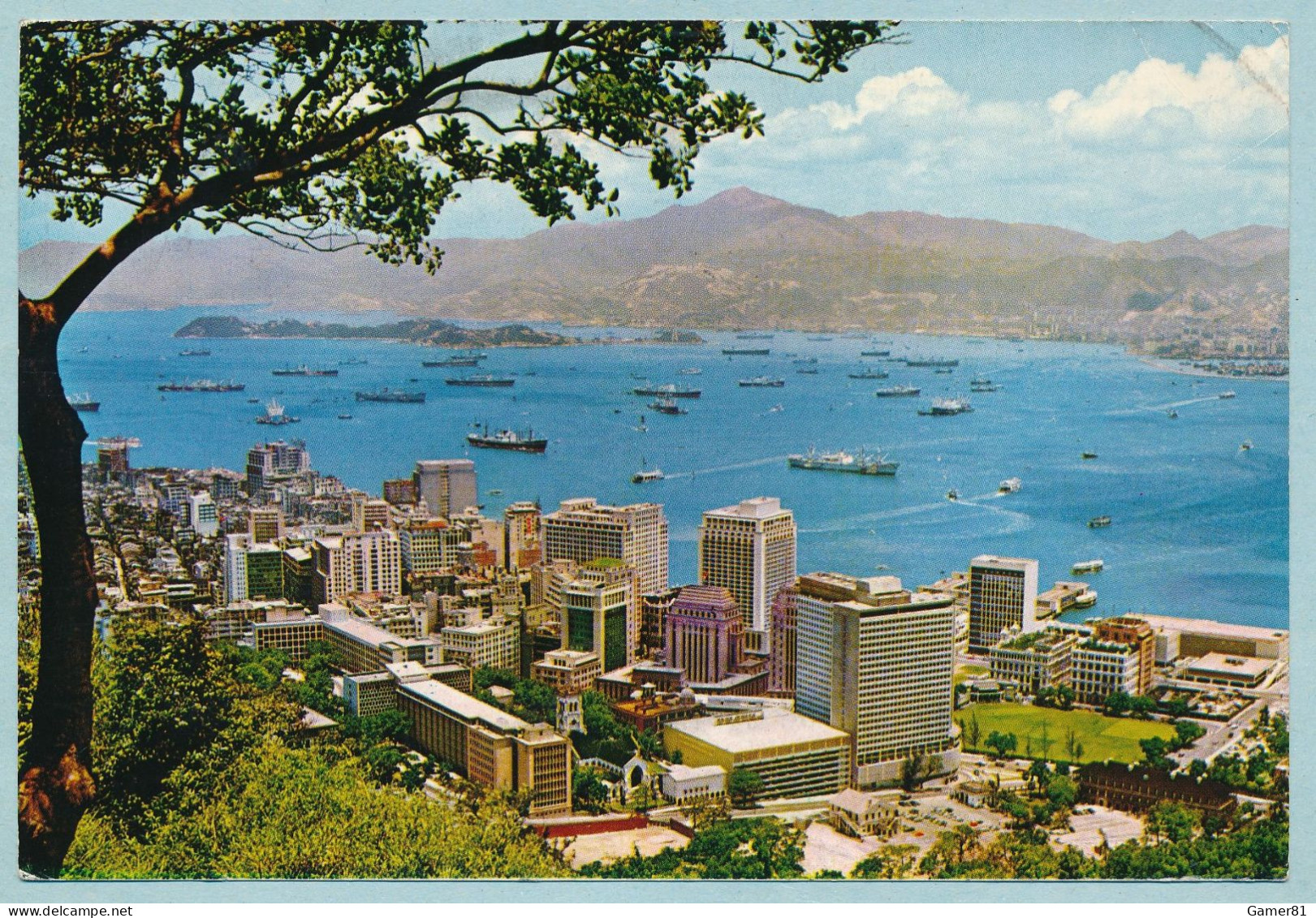 HONG KONG - A Bird-eye View To The Central District Of Victoria - Chine (Hong Kong)