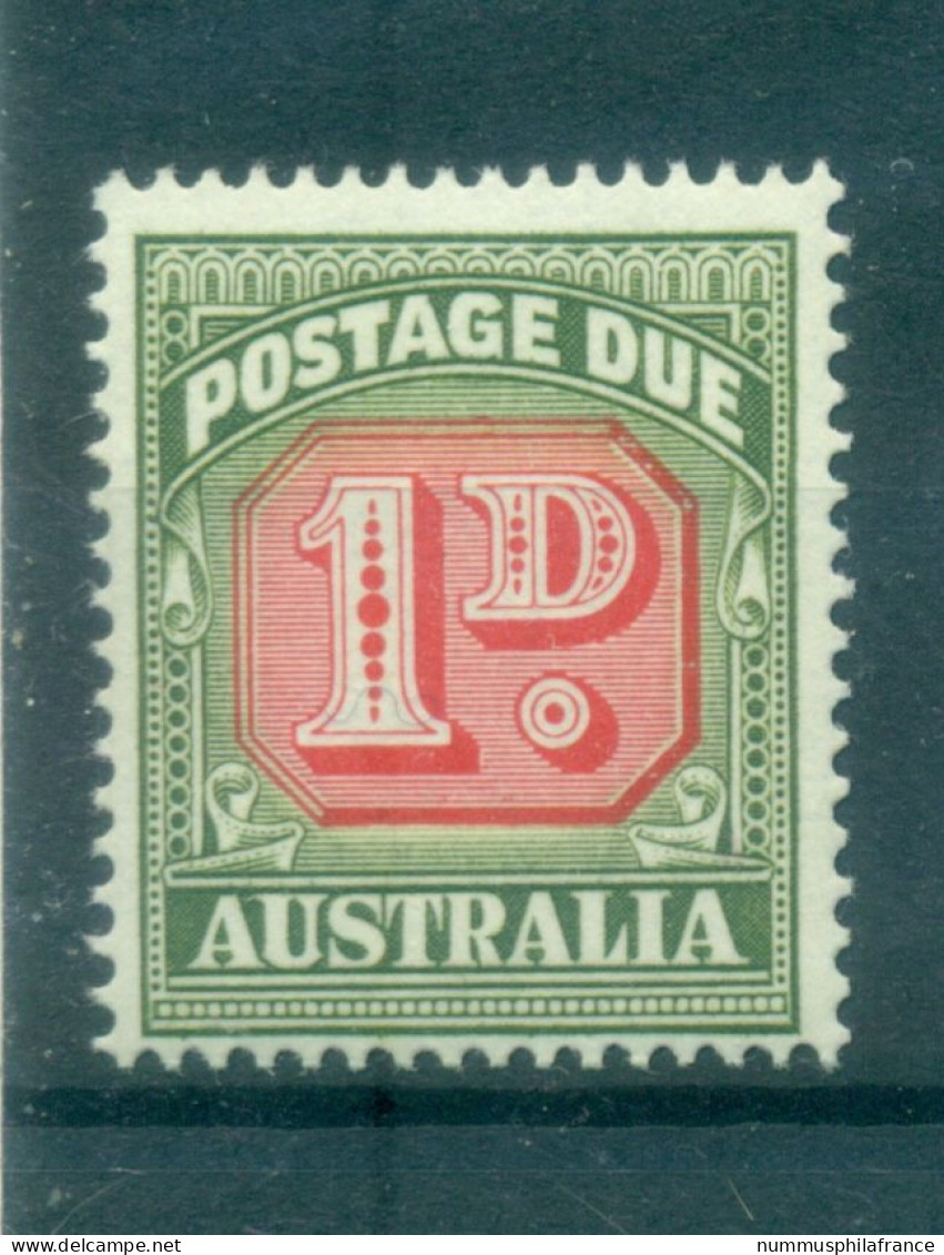 Australie 1958-60 - Y & T N. 74 Timbre-taxe - Série Courante (Michel N. 76 I) - Dienstmarken
