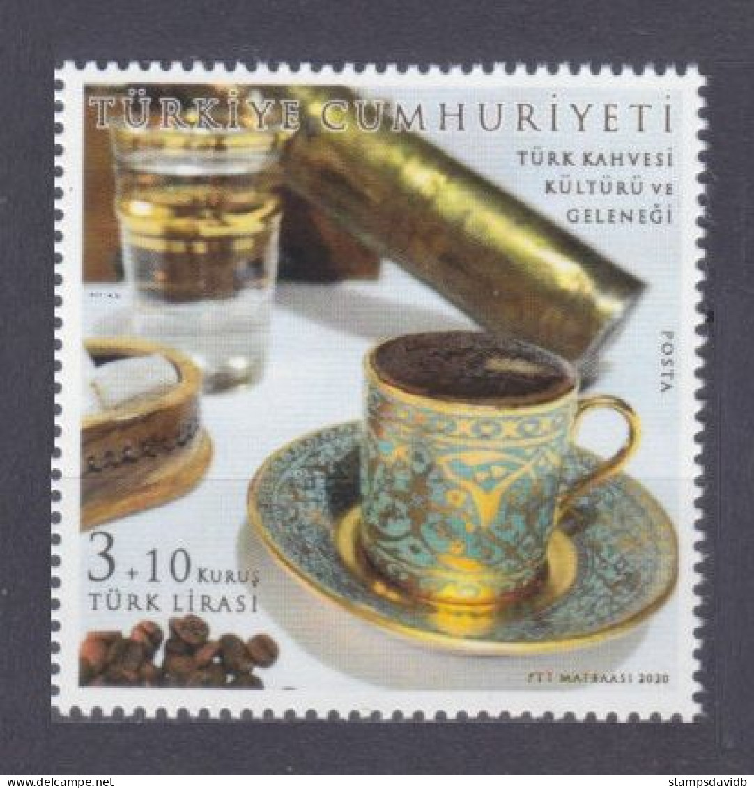 2020 Turkey 4596 Turkish Coffee Culture - Unused Stamps