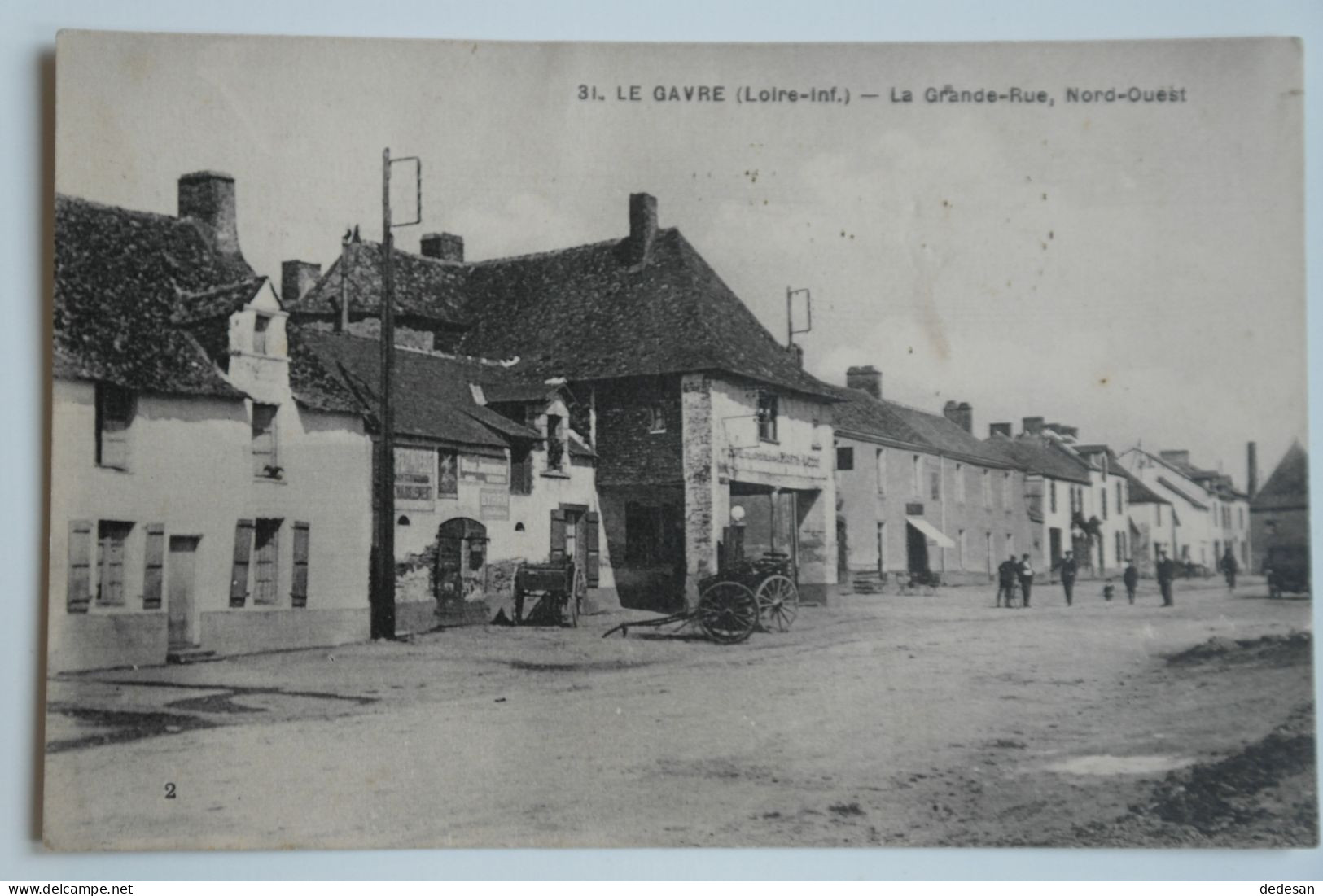 Cpa LE GAVRE La Grande Rue Nord Ouest 1936 - NOV04 - Le Gavre