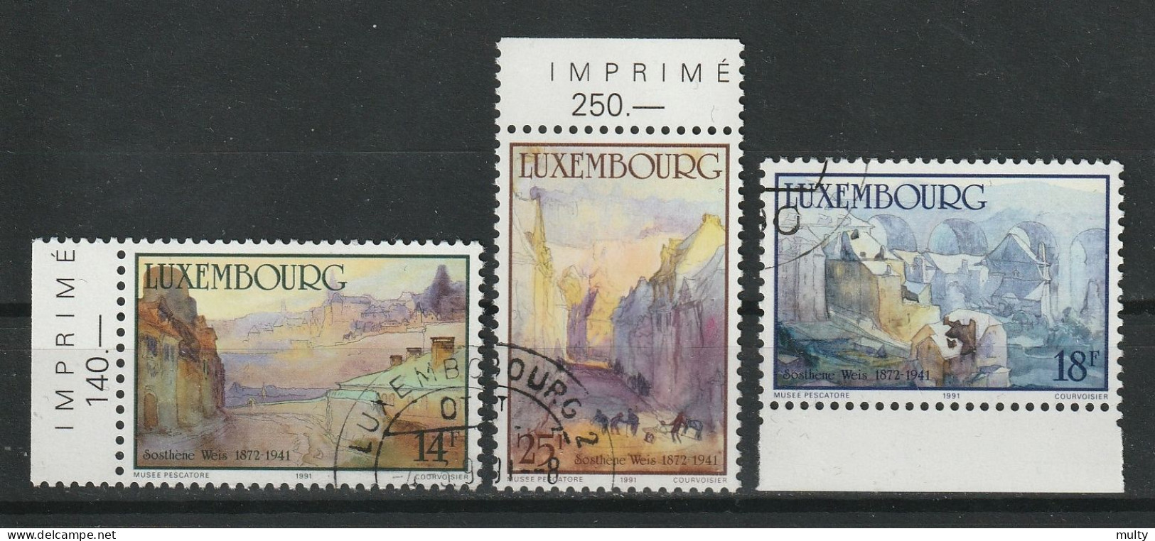 Luxemburg Y/T 1214 / 1216 (0) - Used Stamps