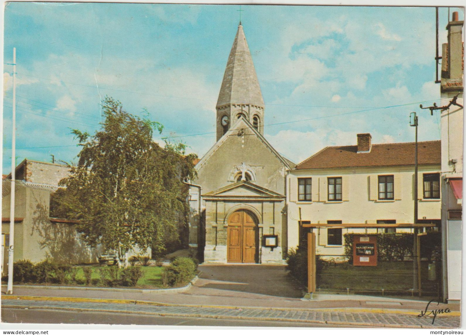 Yvelines : ACHERES :  église  Saint  Martin - Acheres