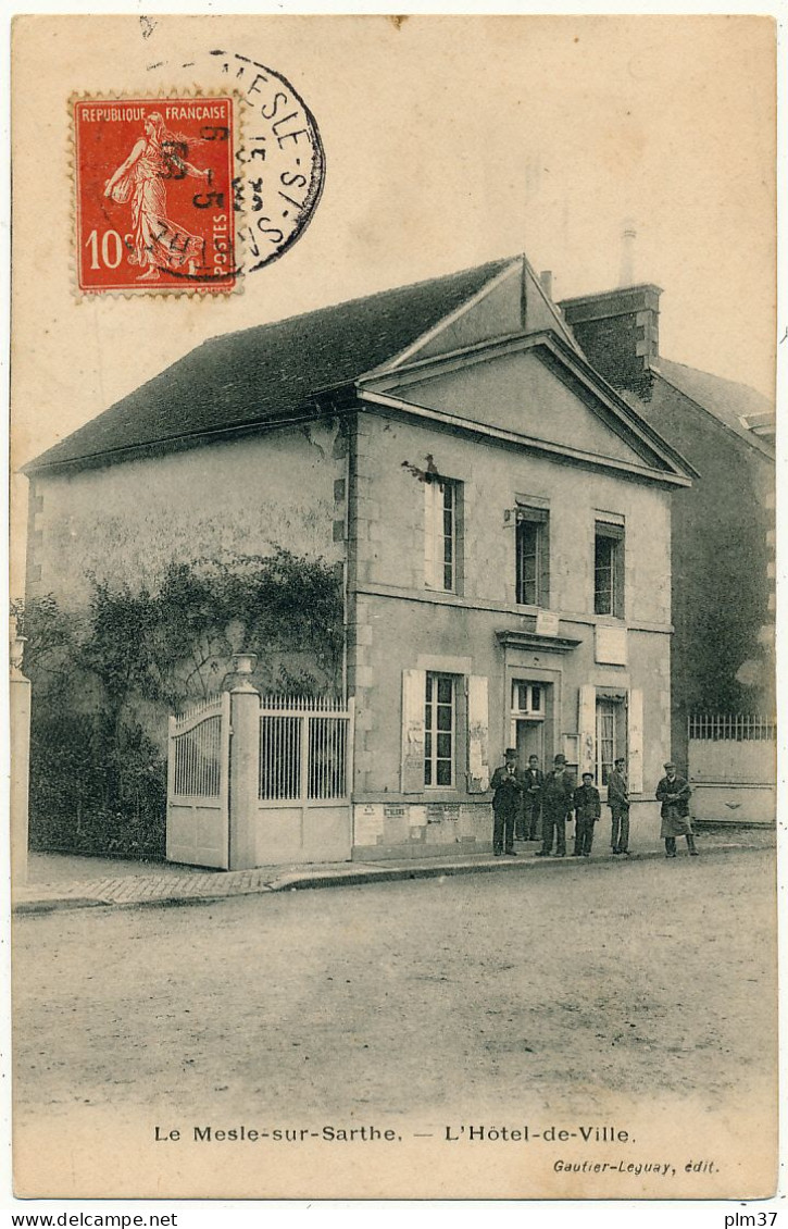 LE MESLE SUR SARTHE - L'Hôtel De Ville - Le Mêle-sur-Sarthe