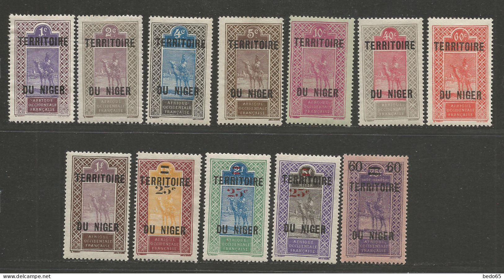 LOT NIGER NEUF*  CHARNIERE Voir Description / Hinge / MH - Unused Stamps