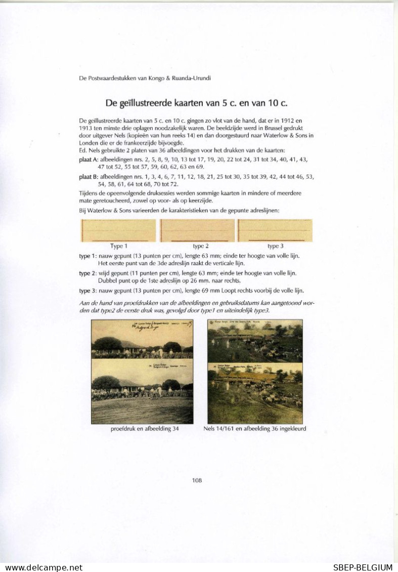 Gloednieuwe catalogus "De Postwaardestukken van Kongo en van Ruanda-Urundi", uitgave 2021.