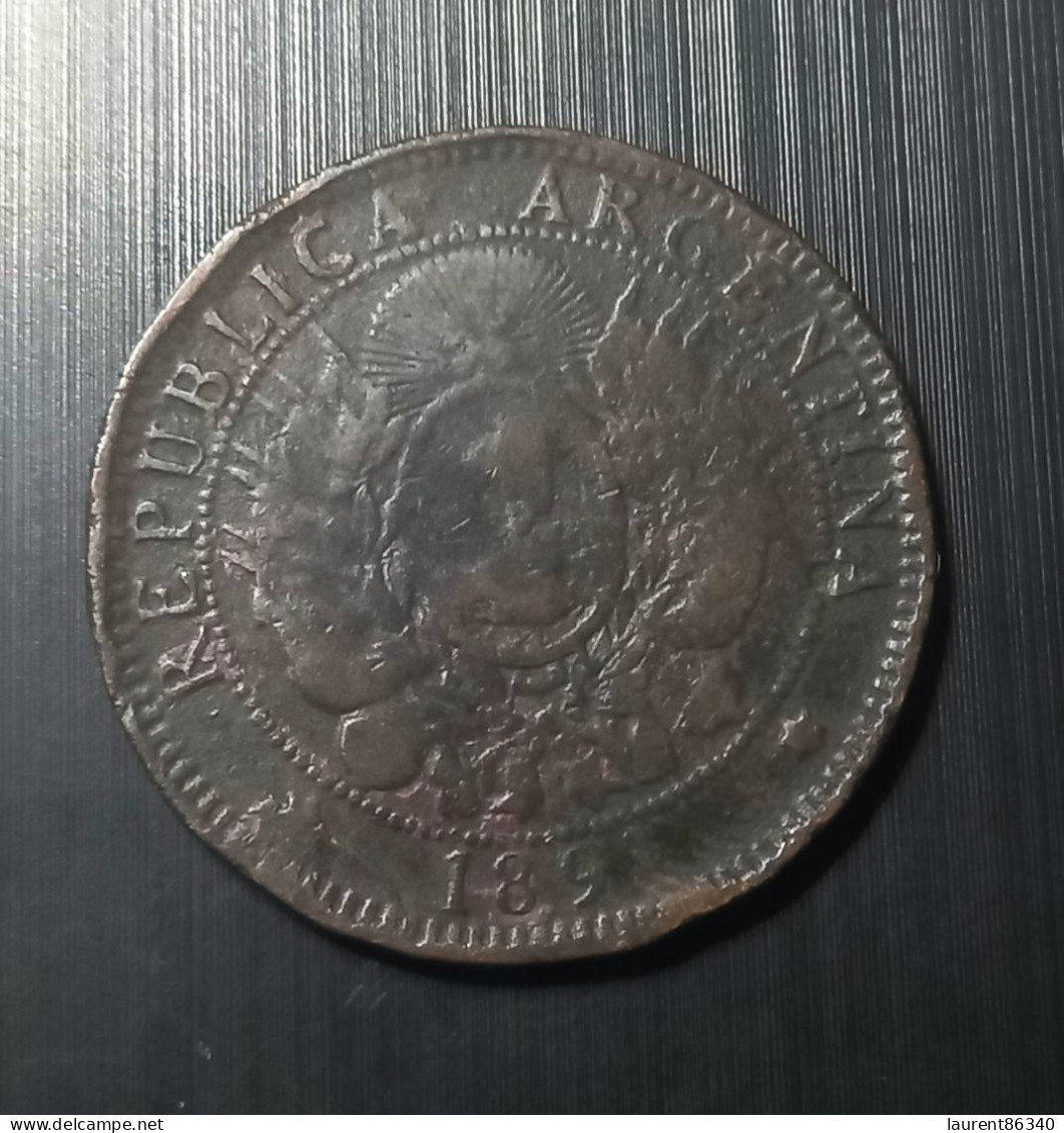 ARGENTINE Bronze 2 Centavos 1891 - Argentina