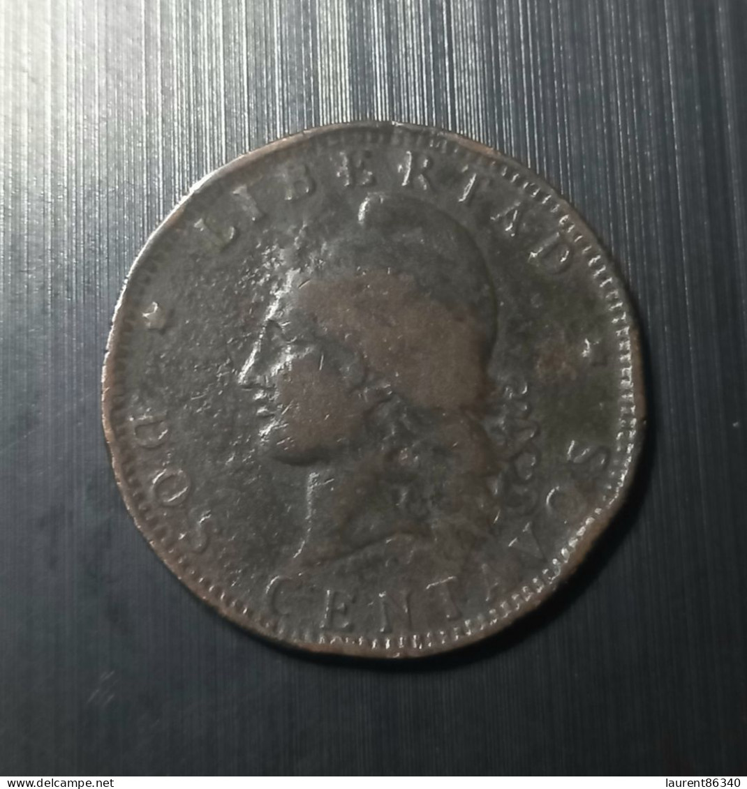 ARGENTINE Bronze 2 Centavos 1891 - Argentine