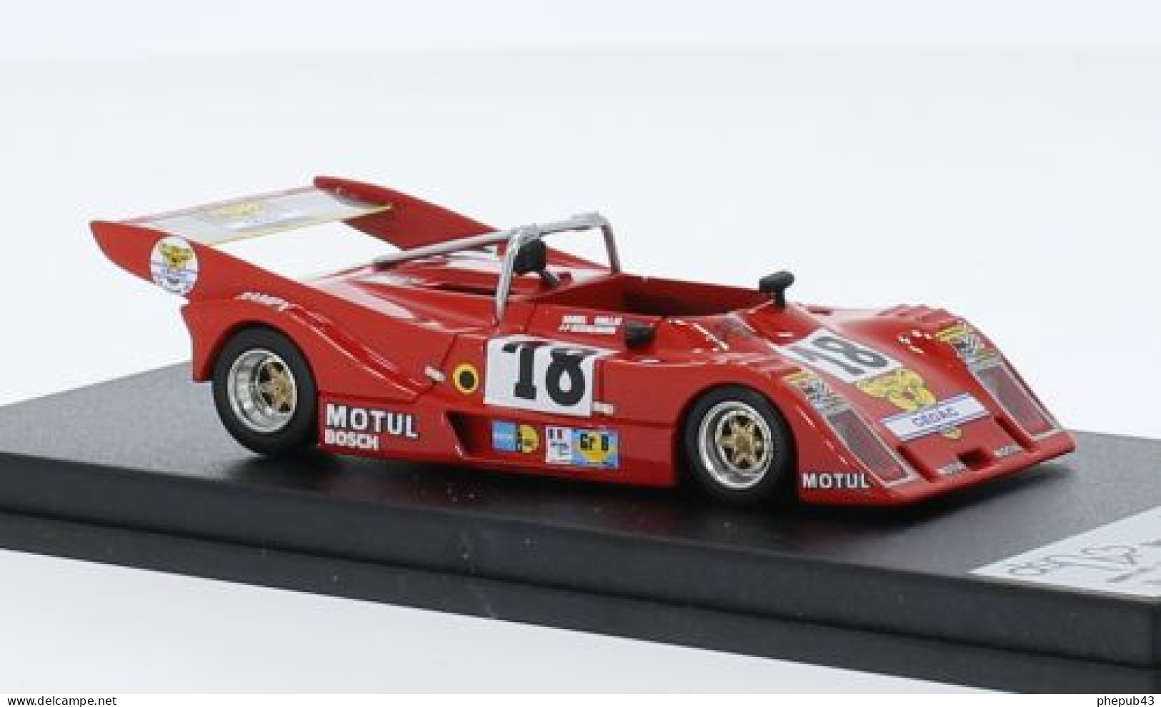 Cheetah G601 - 24h Le Mans 1979 #18 - D. Brillat/J.-P. Aeschlimann - Troféu - Trofeu