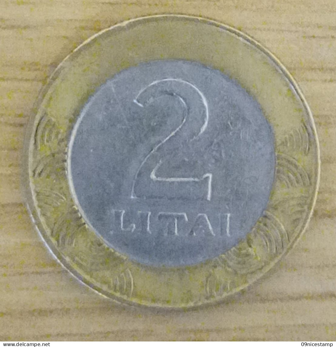 Lithuania, Year 1999, Used; 2 Litai - Lituanie