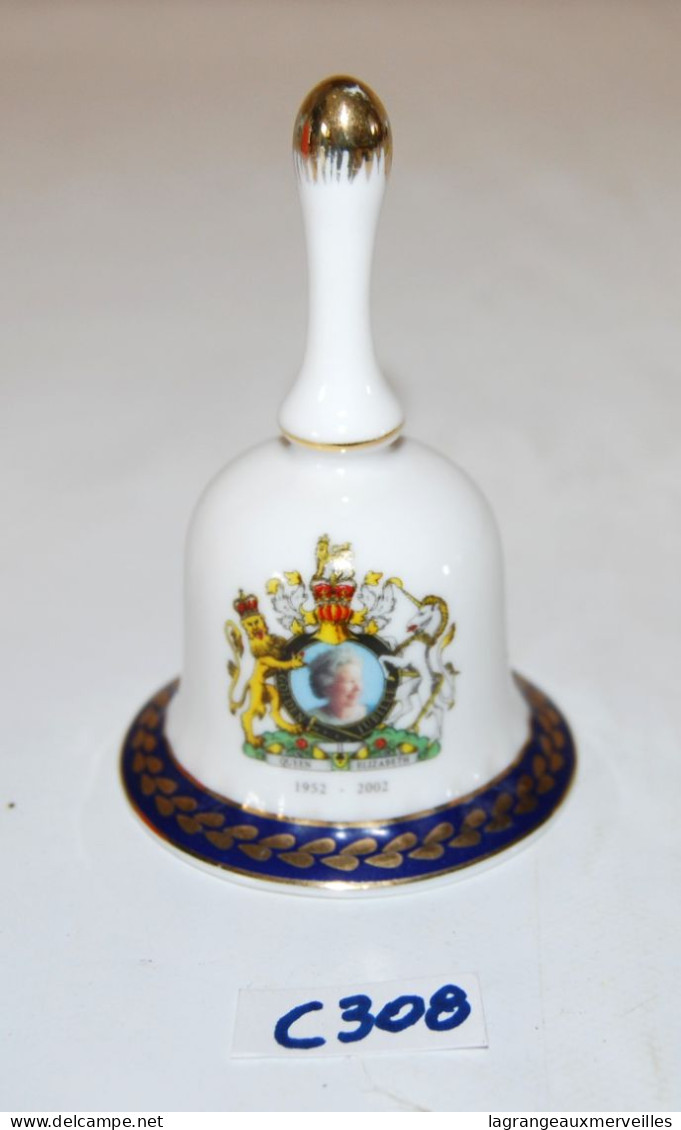 C308 Ancienne Cloche - Queen Elisabeth England - 1952 2002 - Glocken