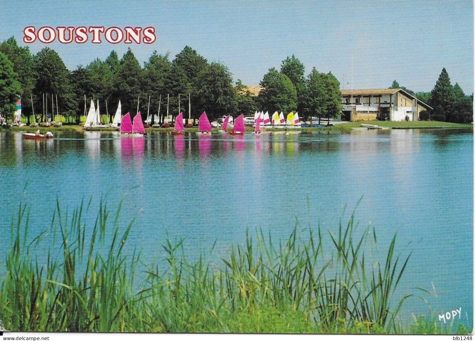 [40] Landes > Soustons Le Lac Et Le Centre Nautique - Soustons