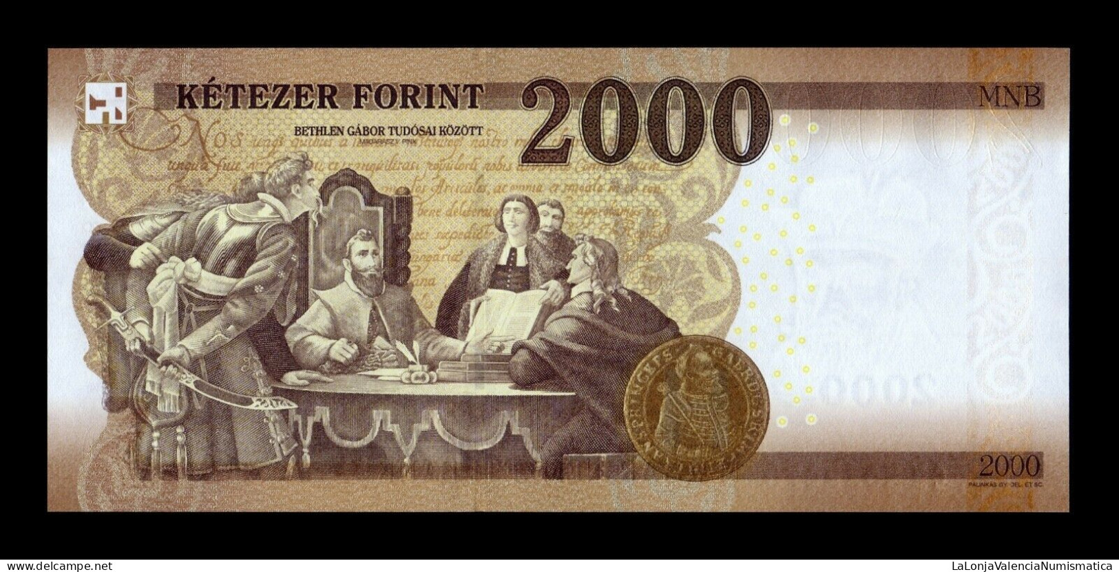 Hungría Hungary 2000 Forint Bethlen Gábor 2016 Pick 204a Sc Unc - Hongrie