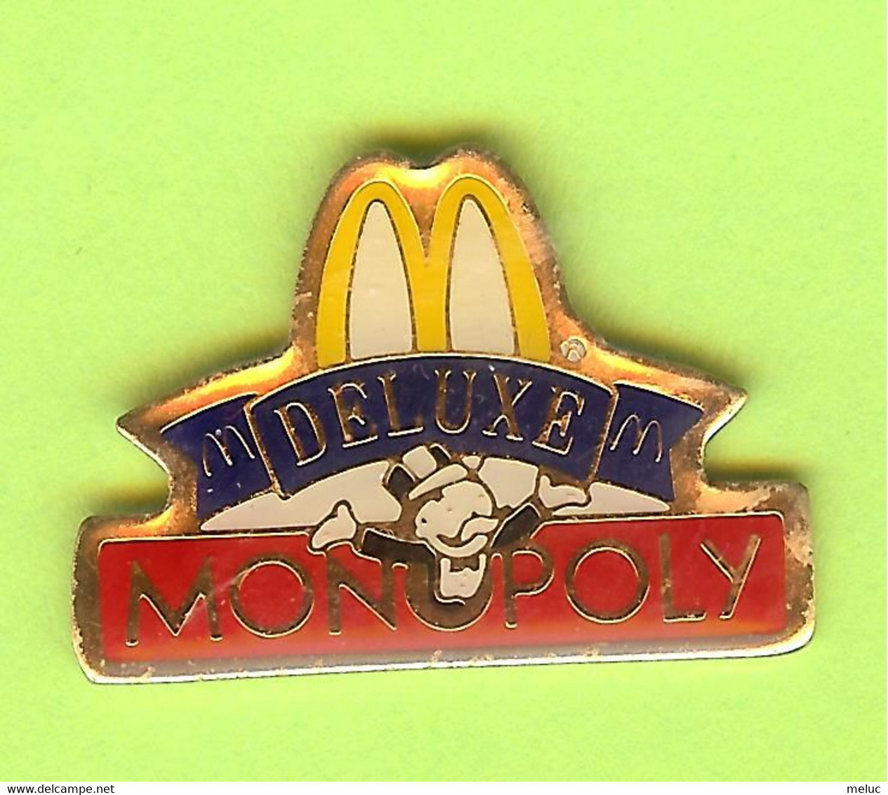 Pin's Mac Do McDonald's Deluxe Jeu Monopoly - 8S02 - McDonald's