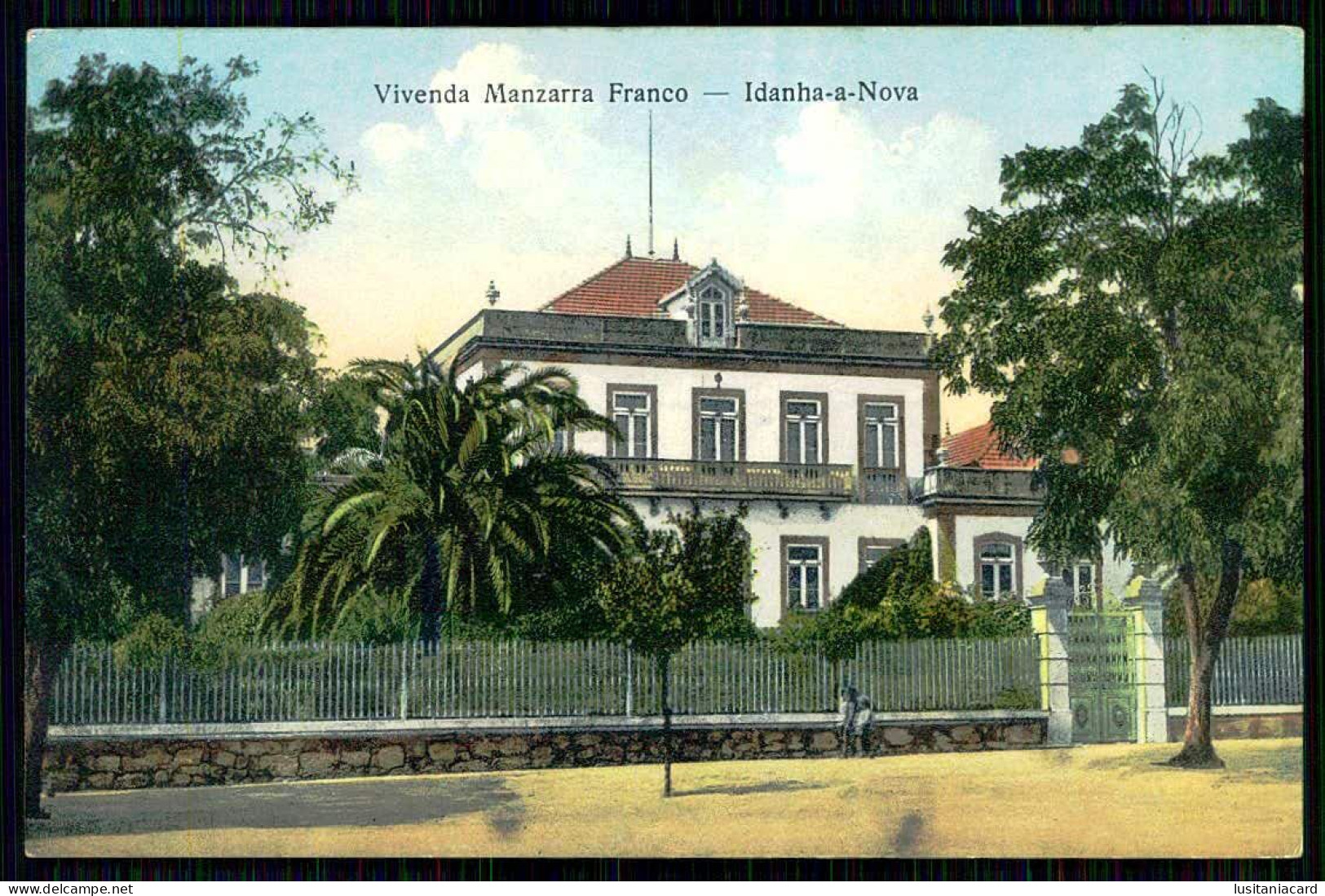 IDANHA-A-NOVA - Vivenda  Manzarra Franco. Carte Postale - Castelo Branco