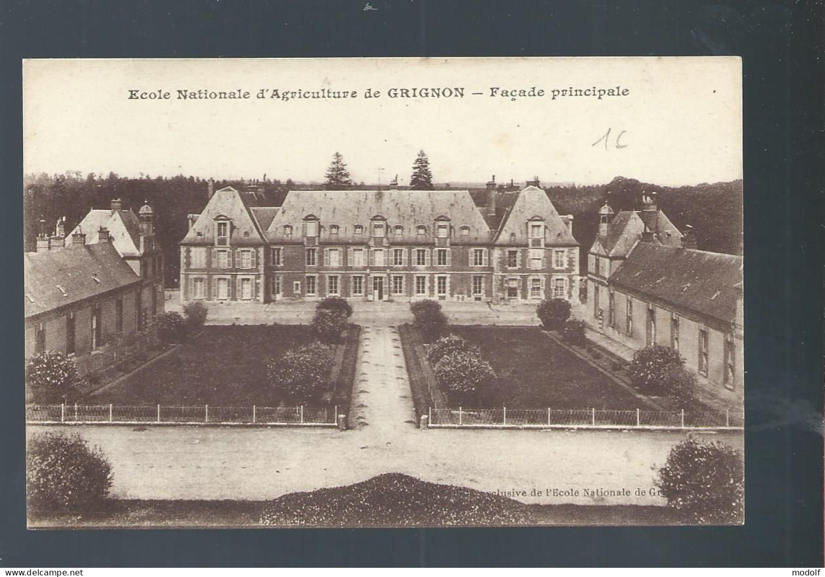 CPA - 78 - Ecole Nationale D'Agriculture De Grignon - Façade Principale - NC - Grignon