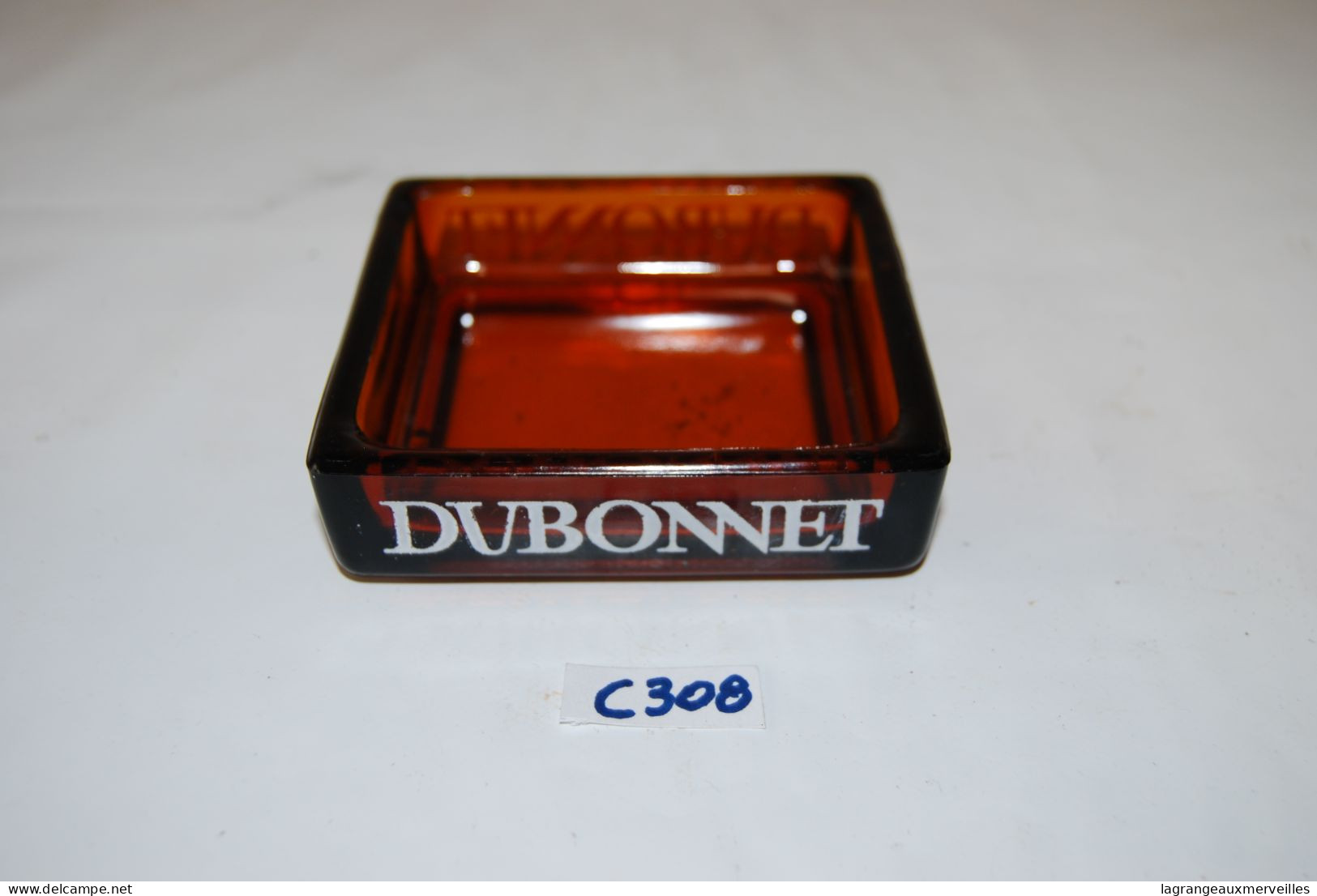 C308 Ancien Cendrier Publicitaire - Dubonnet - Glass