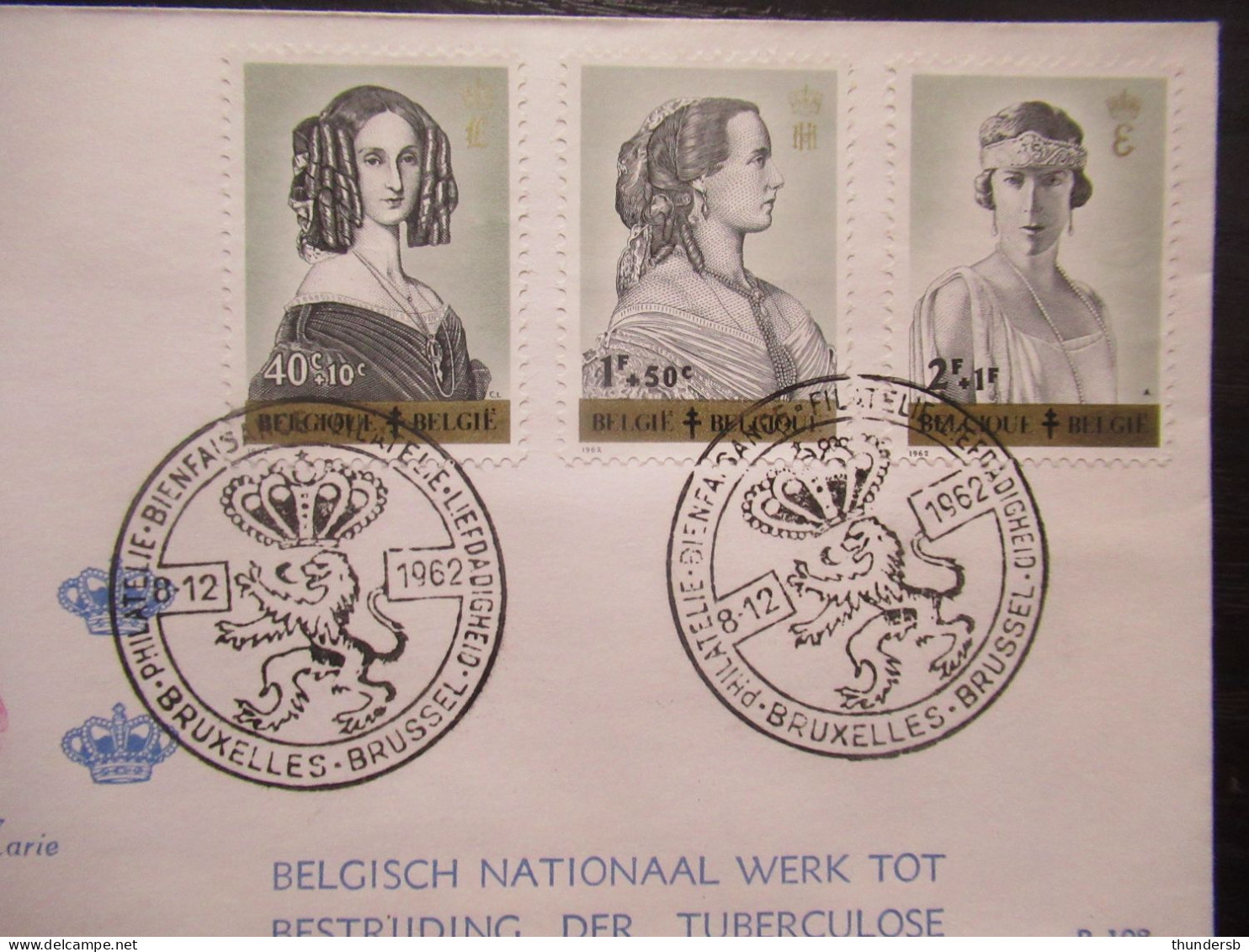 FDC 1233/38 'Belgische Koninginnen' - 1961-1970