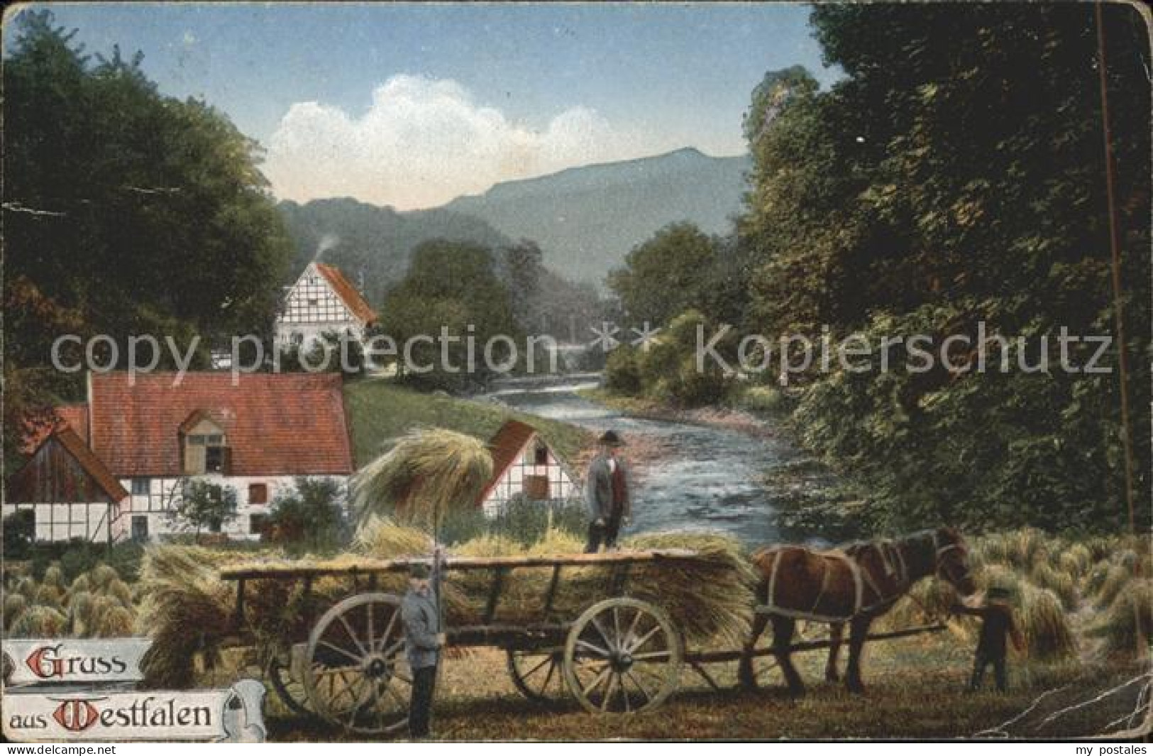 41587367 Westfalen Region Bauern Heimatbilder Melle - Melle