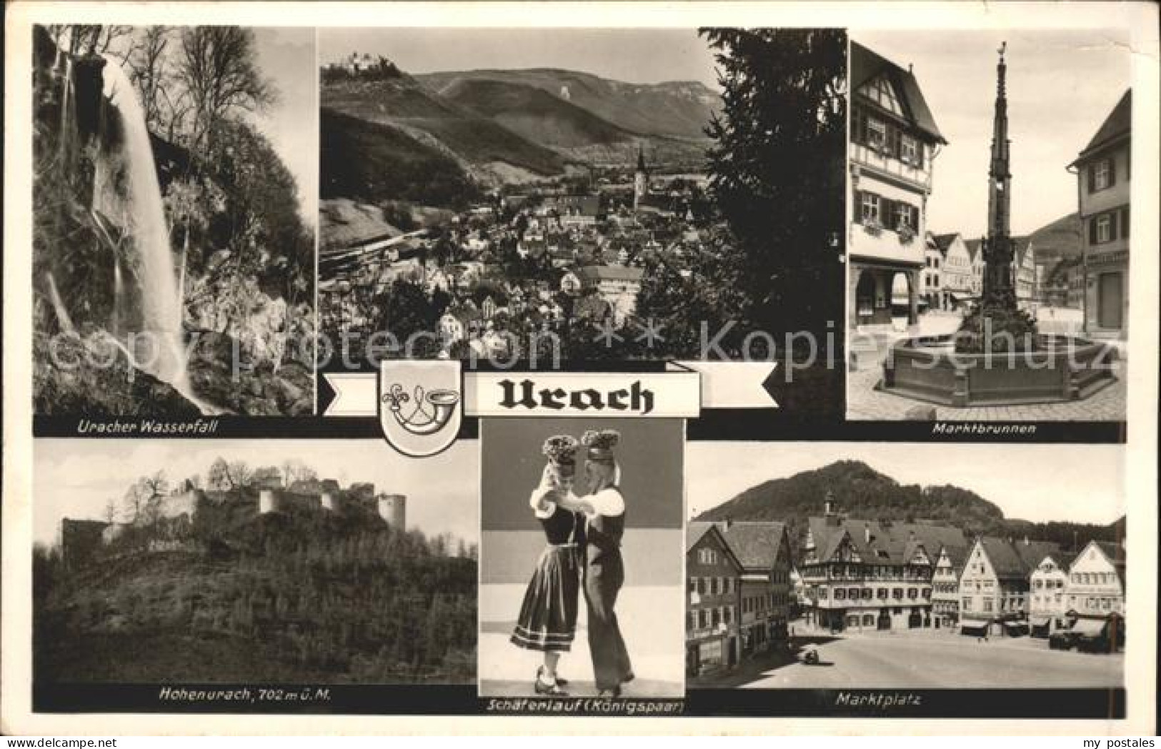 41587313 Urach Bad Wappen Tracht Bad Urach - Bad Urach