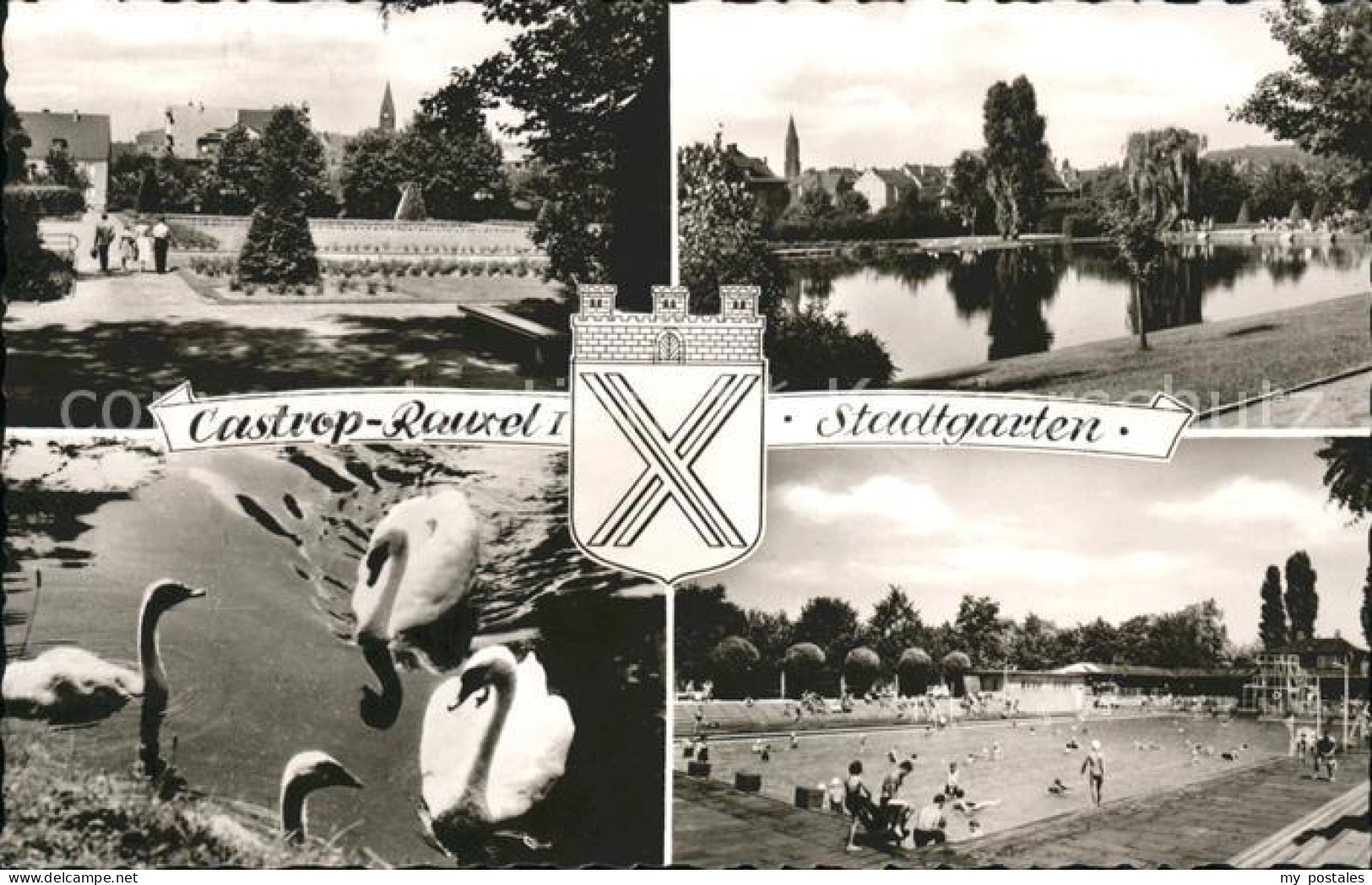 41587144 Castrop-Rauxel Freibad Wappen Castrop-Rauxel - Castrop-Rauxel