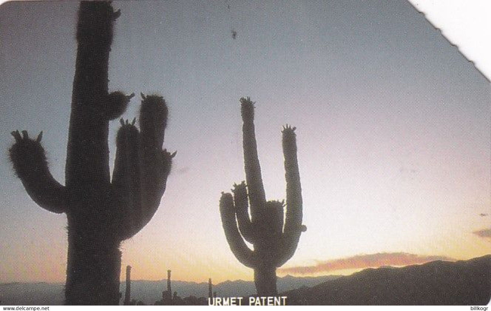 ARGENTINA(Urmet) - Two Cactus At Sunset, Jujuy, Used - Argentinië