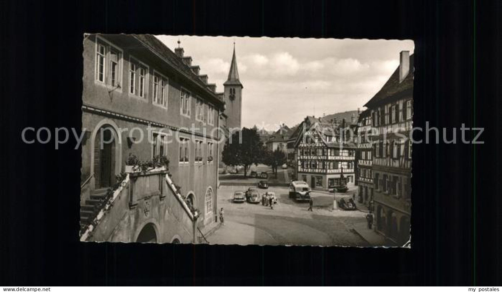 41586581 Mosbach Baden Partie Am Markt Kirche Mosbach - Mosbach