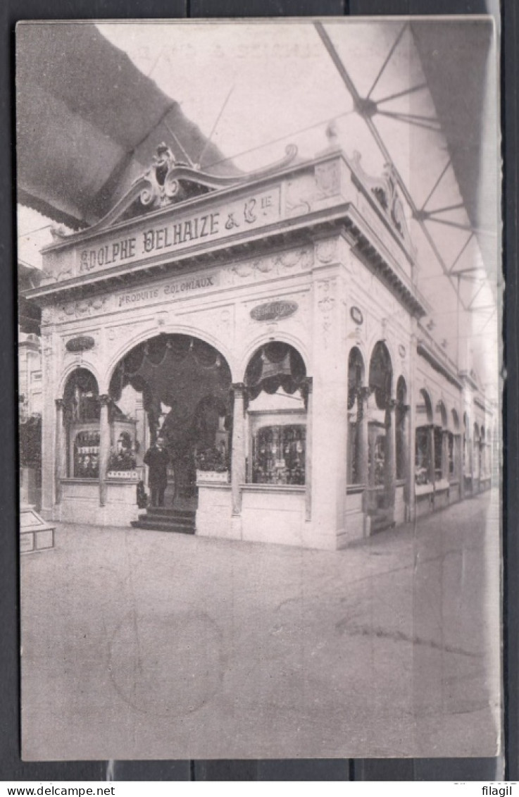 Postkaart Van Mons (Station) Depart Naar Nimy - 1910-1911 Caritas