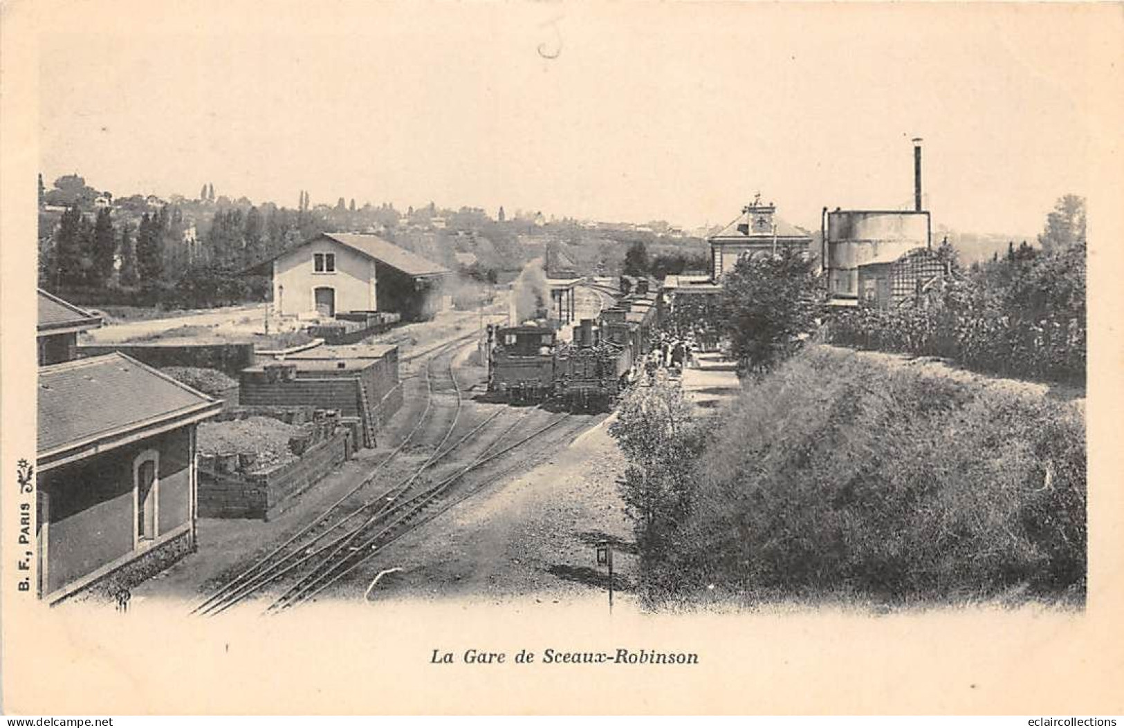 Le Plessis Robinson        92       Intérieur De La Gare De Robinson.  Train  -  1  -    (voir Scan) - Le Plessis Robinson