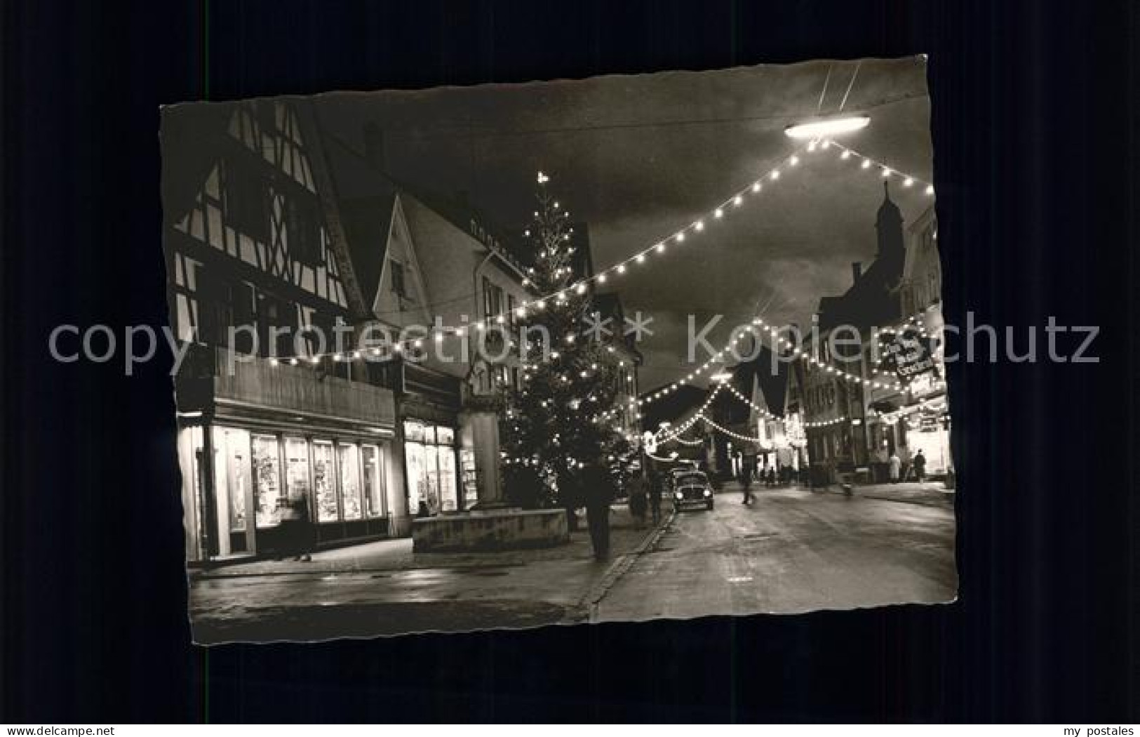 41585977 Oberkirch Baden Weihnachtliche Strassenpartie Oberkirch - Oberkirch