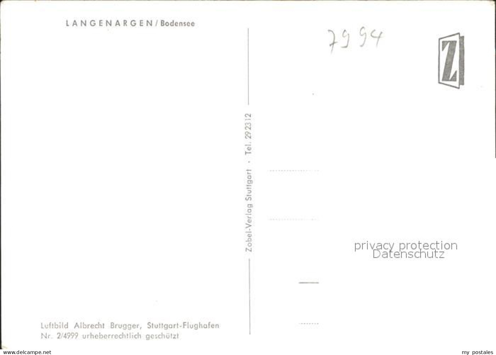 41585967 Langenargen Bodensee Fliegeraufnahme Langenargen - Langenargen