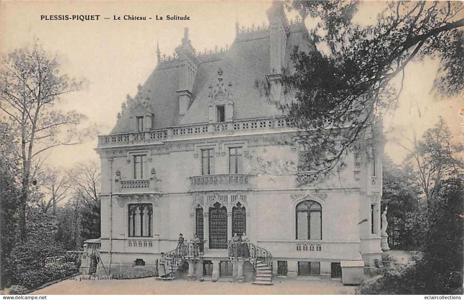 Clamart . Plessis Piquet        92       Château. La Solitude.       (voir Scan) - Clamart
