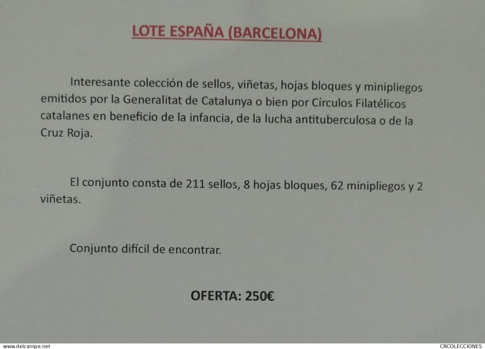 L047 LOTE DE SELLOS BARCELONA. VER DESCRIPCION EN FOTO - Colecciones