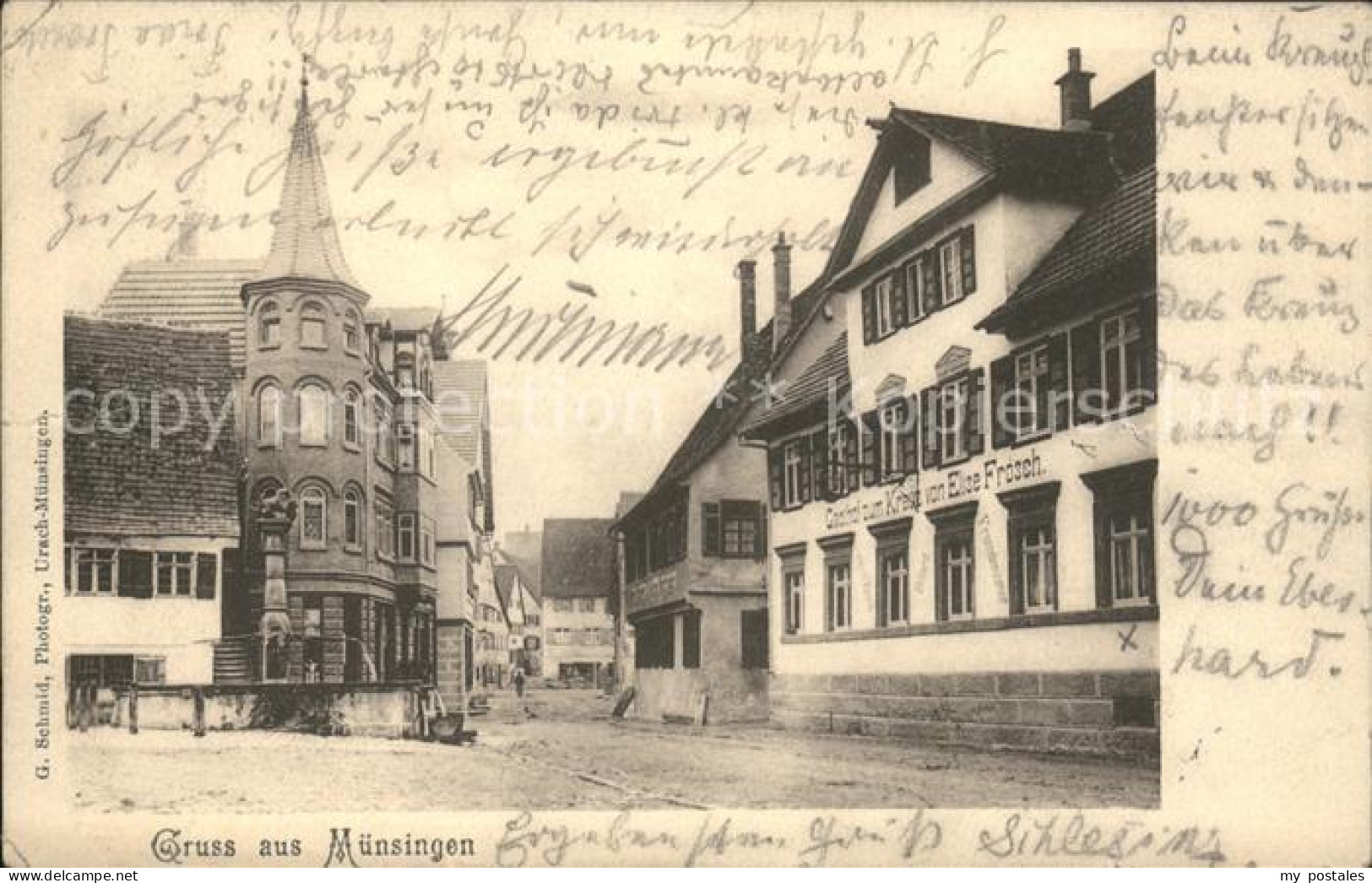 41585333 Muensingen Strasse Gasthaus  Muensingen - Münsingen