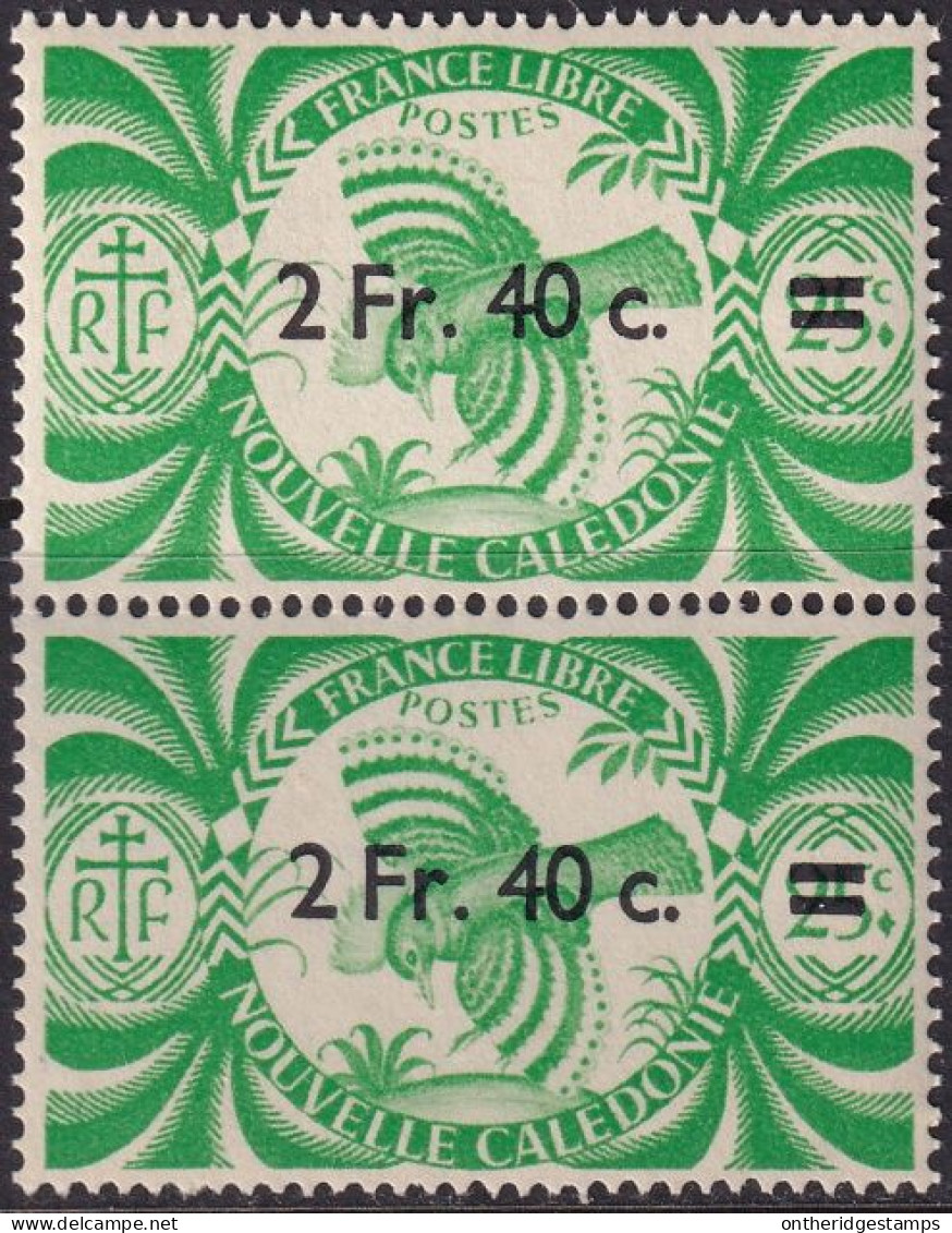 New Caledonia 1945 Sc 270 Calédonie 253 Pair MNH** - Nuevos