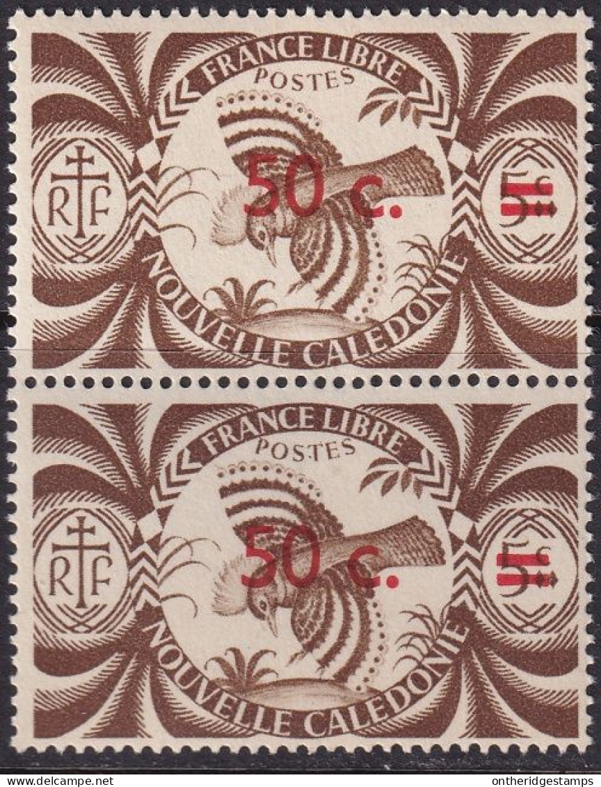 New Caledonia 1945 Sc 266 Calédonie 249 Pair MNH** - Ungebraucht