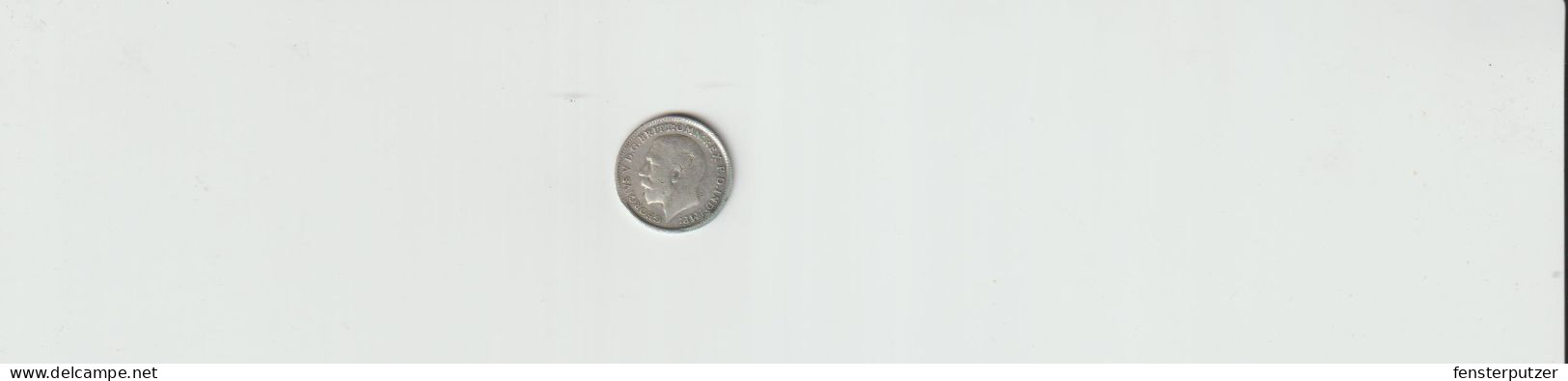 3 Pence Silber 1913 Durchmesser 16 Mm - 2 Gramm - Threepence