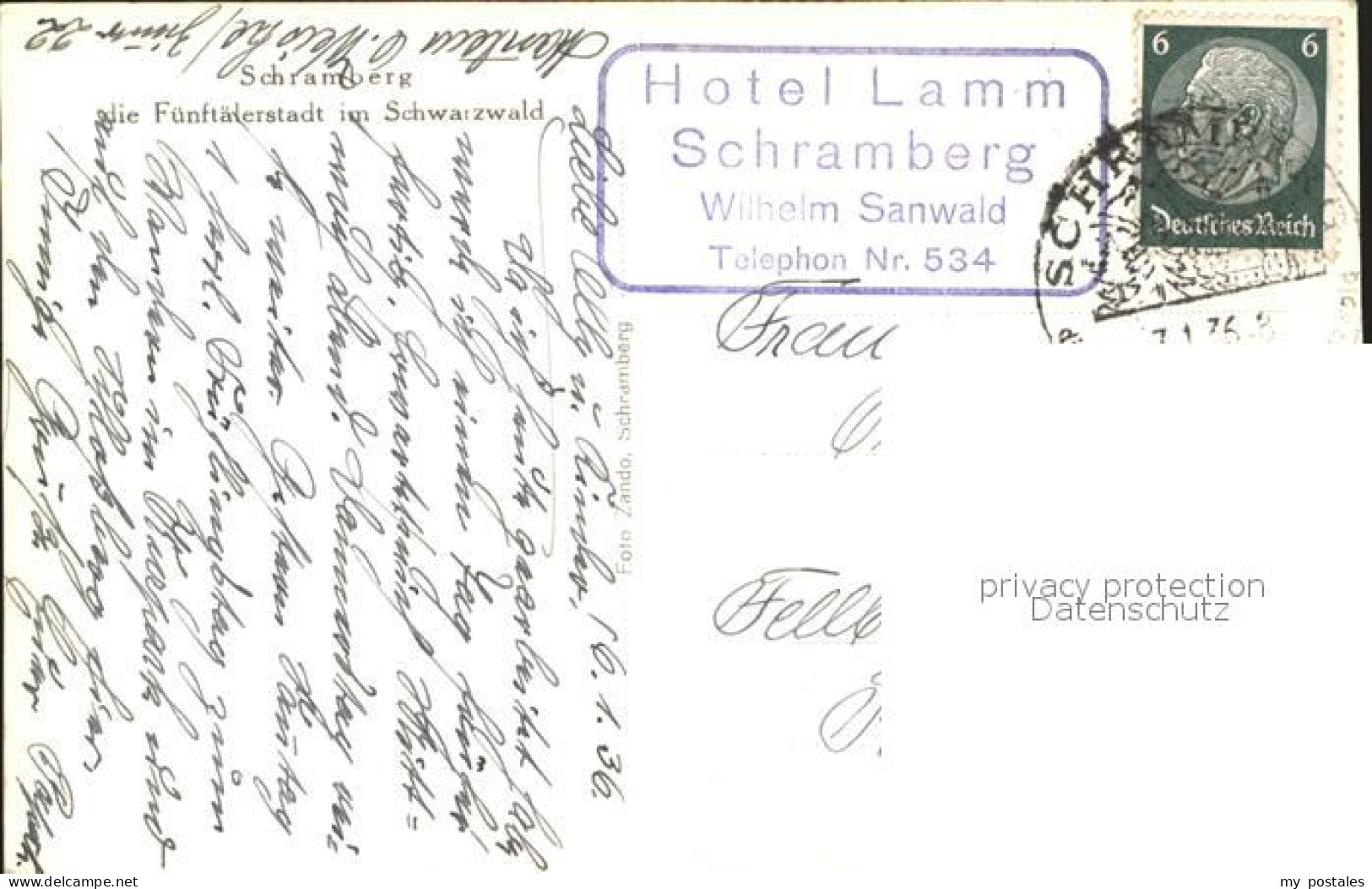 41585084 Schramberg Fliegeraufnahme Goettelbachtal Hotel Lamm Schramberg - Schramberg