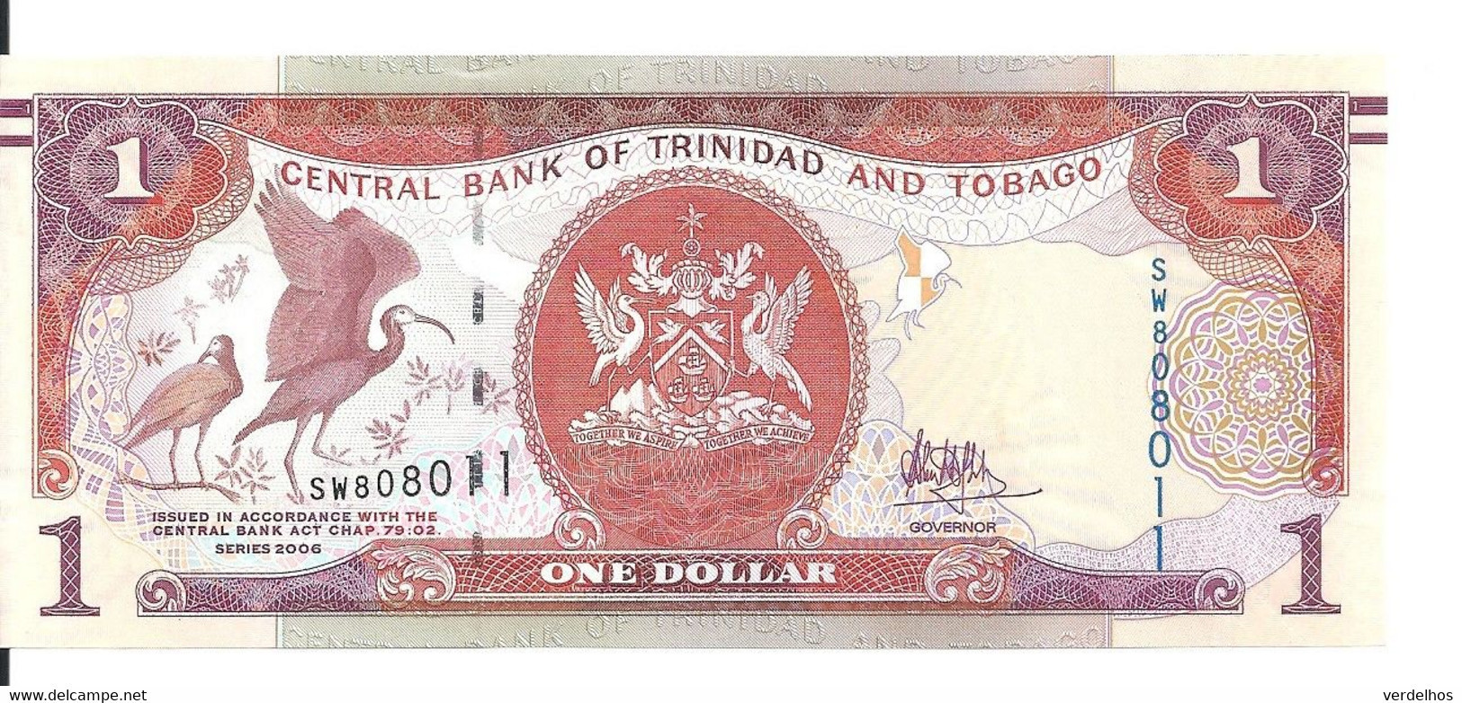 TRINIDAD ET TOBAGO 1 DOLLAR 2006-17 UNC P 46A B - Trinidad En Tobago