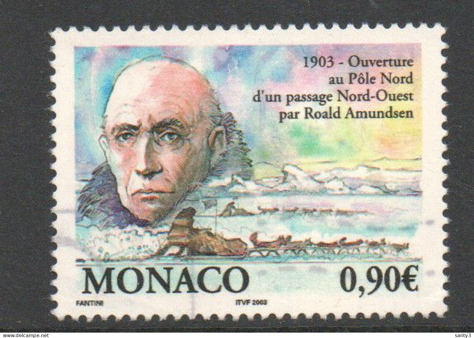 Monaco 2003 Yv 2398 Gestempeld - Used Stamps