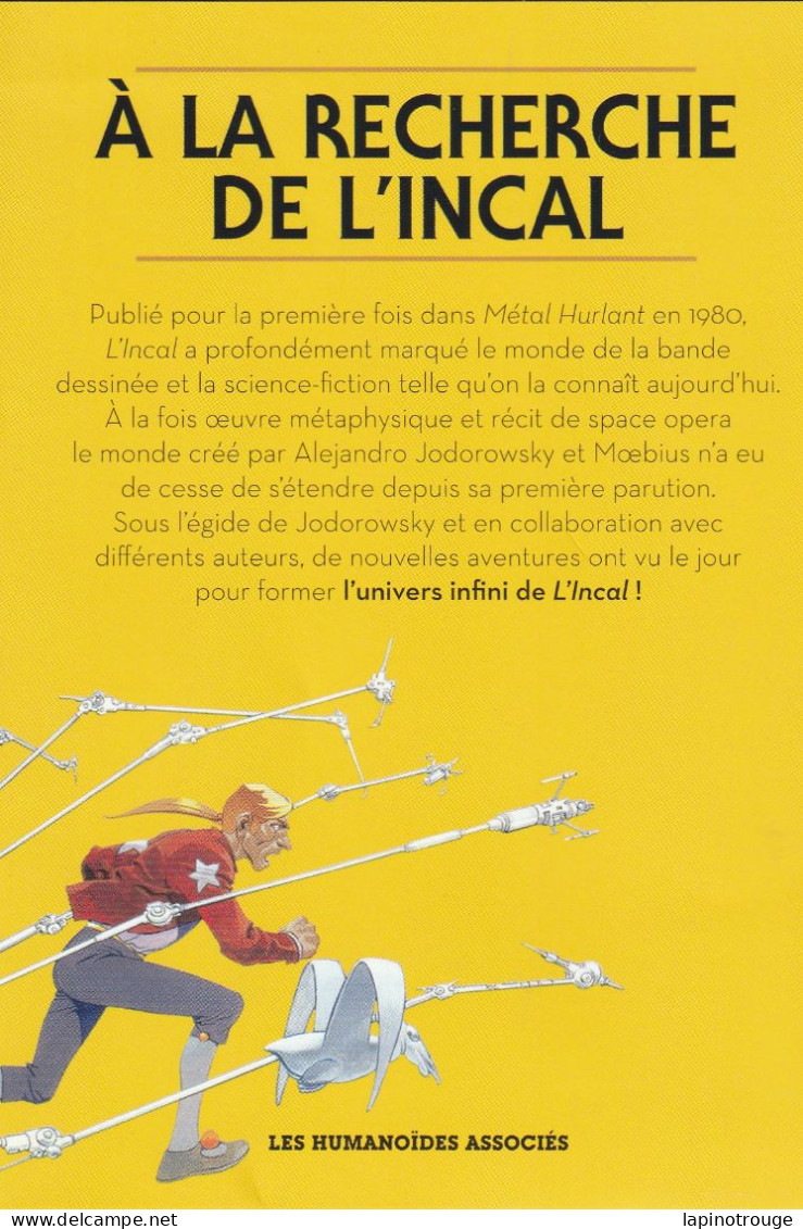 Matériel Publicitaire A La Recherche De L'Incal MOEBIUS GIMENEZ ...Les Humanoides Associés 2023 - Persboek